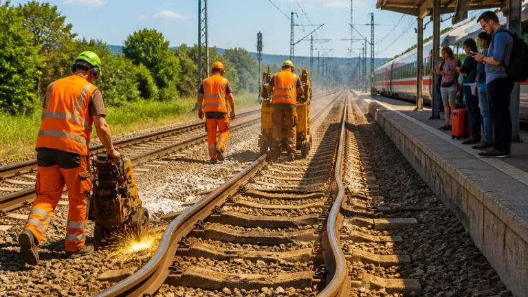 Stuttgart: Hitze verursacht Streckenschäden – Züge Richtung Nürnberg fallen aus