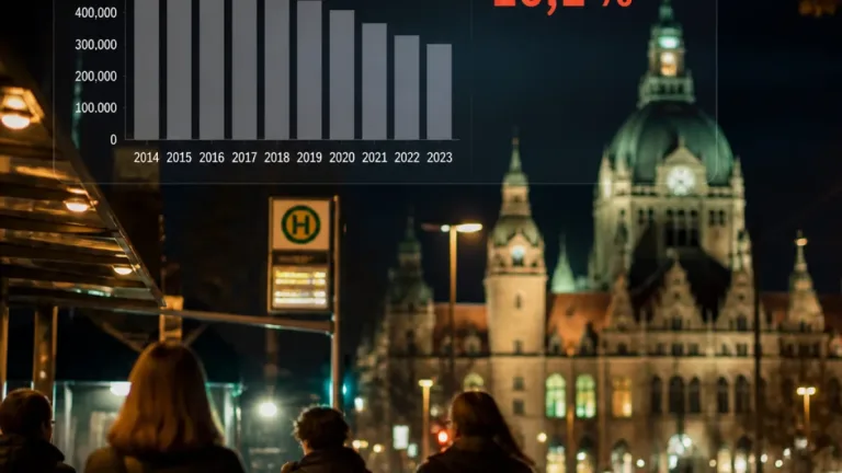 Tatsächliche Straftaten gehen zurück – Angst vor Kriminalität in Niedersachsen steigt