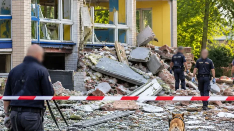 Teilweise Einsturz der Martin‑Luther‑Kita in Wolfsburg nach Explosion – Ursache unklar