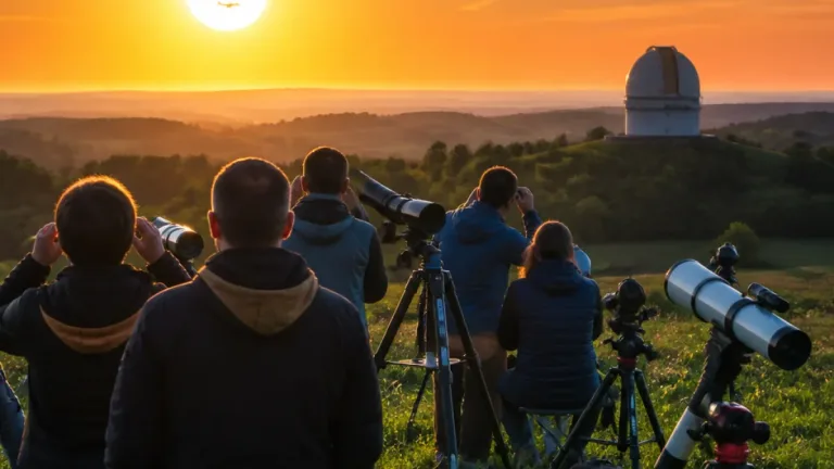 Teilweise Sonnenfinsternis begeistert Menschen in Rheinland‑Pfalz
