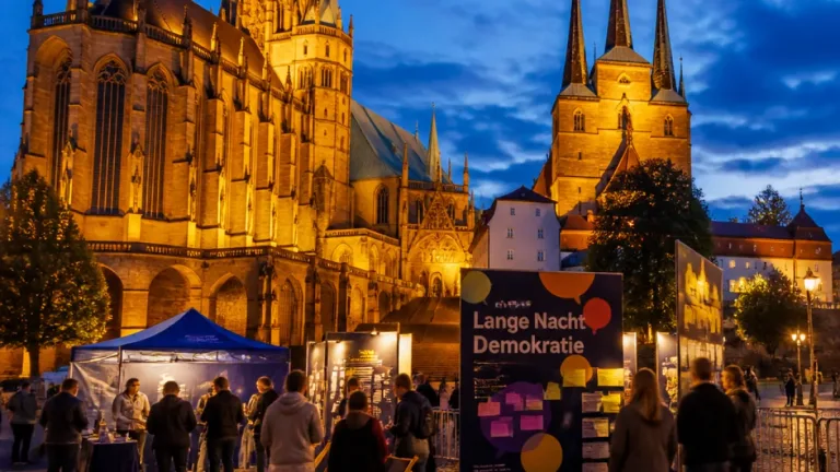 Thüringen lädt zur ersten „Langen Nacht der Demokratie“ am 2. Oktober