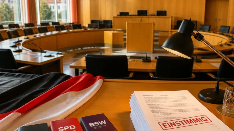 Thüringer BSW-Fraktion bleibt in Koalition – Bundesvorstand fordert Ausstieg