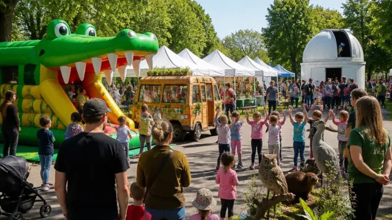 Tierparkfest in Recklinghausen: Familienprogramm und Sternwarte im Stadtgarten