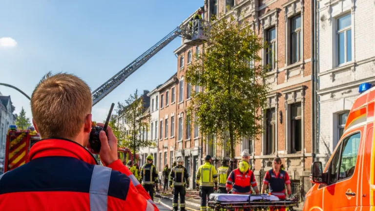 Tödlicher Wohnungsbrand in Krefeld: Frau aus Dachgeschoss gerettet, Notärztin stellt Tod fest