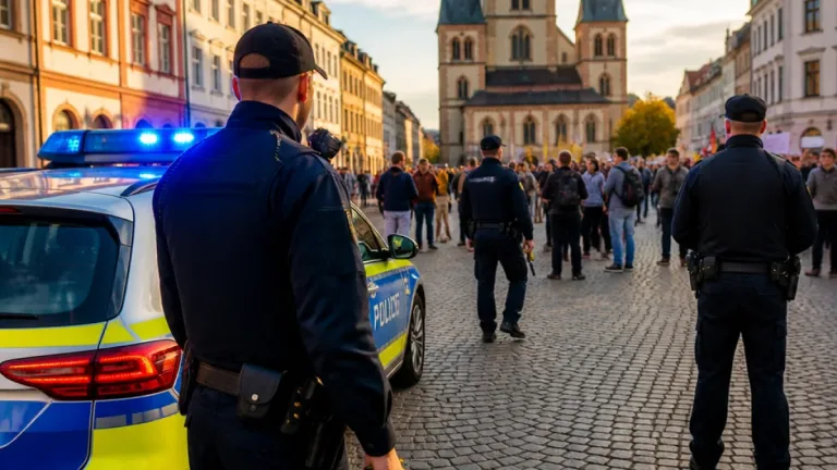 Trier: Polizeieinsatz bei Kundgebung — Distanz-Elektroimpulsgerät gegen Störer eingesetzt