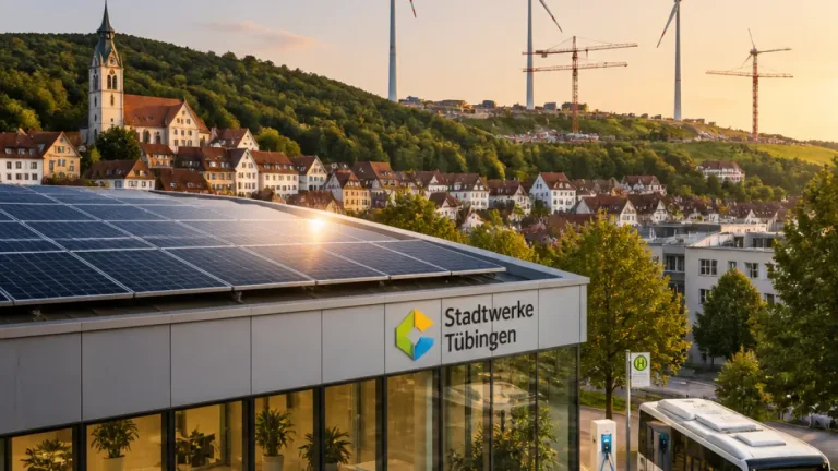 Tübingen treibt dreifache Energiewende voran: Stadtwerke planen großangelegten EE-Ausbau