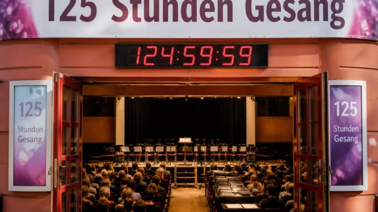 Über 200 Chöre wollen im Wedding 125 Stunden am Stück singen und einen Weltrekord schaffen