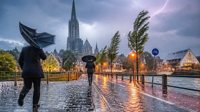 Ulm erwartet heftige Gewitter: DWD warnt vor Starkregen, Hagel und Sturmböen