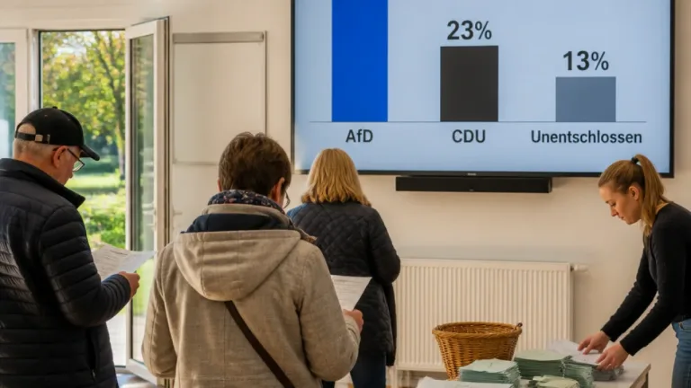 Umfrage vor Sachsen-Anhalt-Wahl: AfD bei 43 Prozent, hoher Anteil Unentschlossener