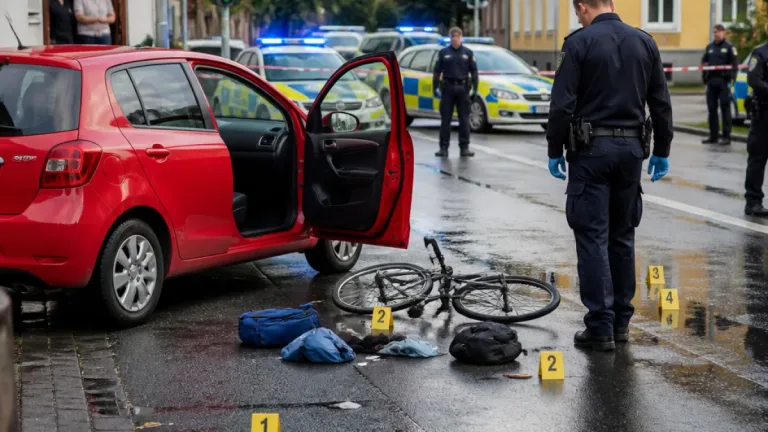 Unfall im Nordviertel: Polizei in Recklinghausen sucht rote Kleinwagenfahrerin