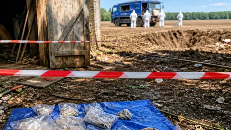 Untersuchungen nach Fund von Knochen und Sprengstoff in Brandenburg an der Havel