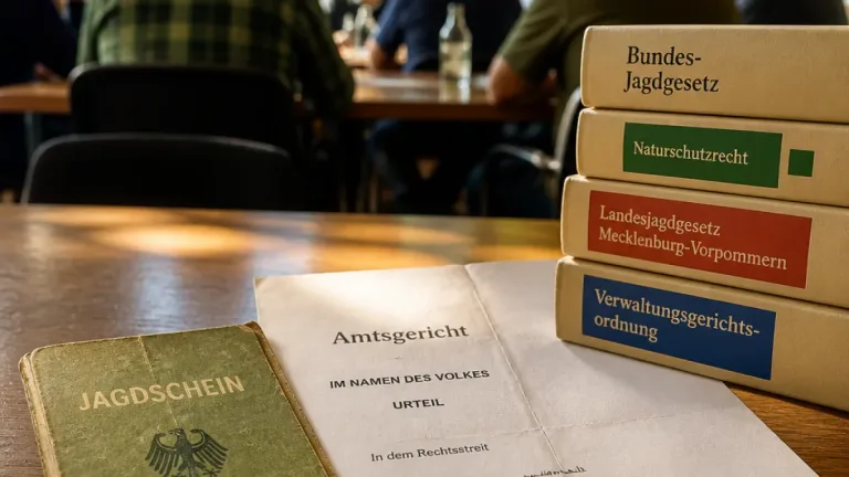 Urteil in Sachsen‑Anhalt löst in MV Debatte über Jagdscheine und politische Betätigung aus