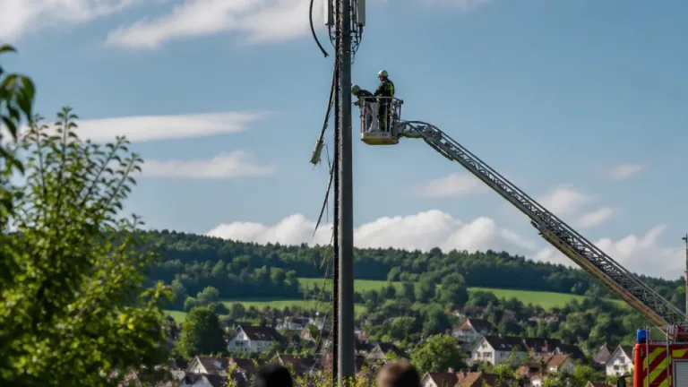 Vandalismus an Mobilfunkmast in Zell unter Aichelberg: Kripo ermittelt