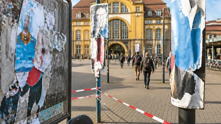 Vandalismus und Standortverstöße bei Wahlplakaten in Dessau-Roßlau dominieren den Wahlkampf