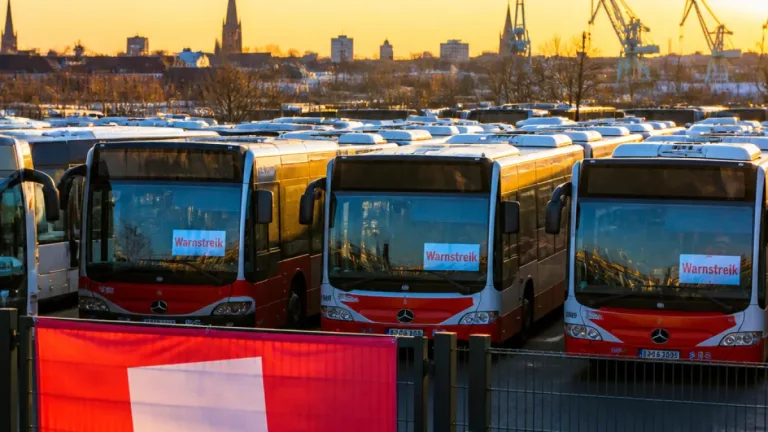 Verdi kündigt zweitägigen Warnstreik im Nahverkehr Schleswig-Holsteins an