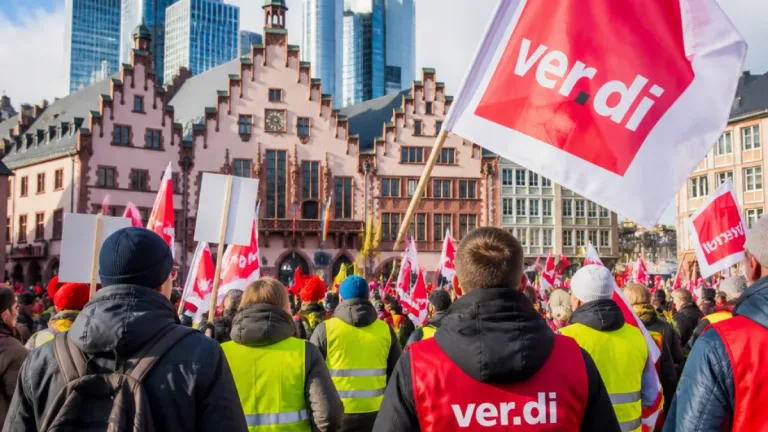 Verdi ruft Beschäftigte nach Frankfurt am Main: Streikaufruf im hessischen Handel sorgt für Unruhe