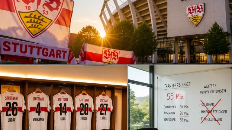 VfB Stuttgart stoppt weitere Star-Transfers: Klub setzt auf vorhandenen Kader