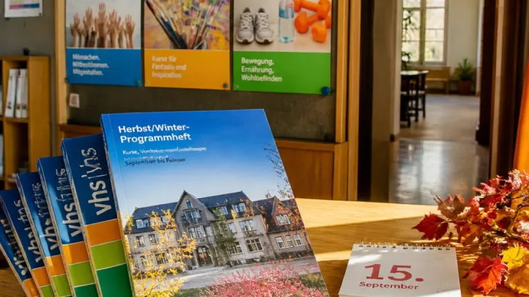 vhs-Angebot in und um Bamberg: Herbstsemester startet mit Demokratie-, Kultur- und Gesundheitskursen