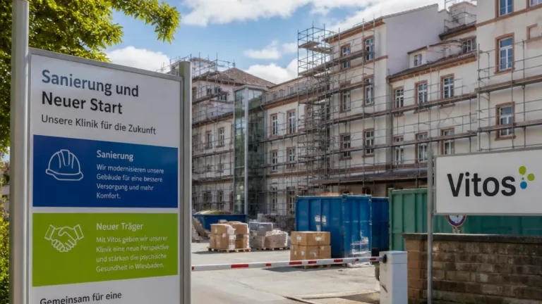 Vitos übernimmt psychiatrische Kliniken der HSK in Wiesbaden – Sanierung und Personalübernahme geplant