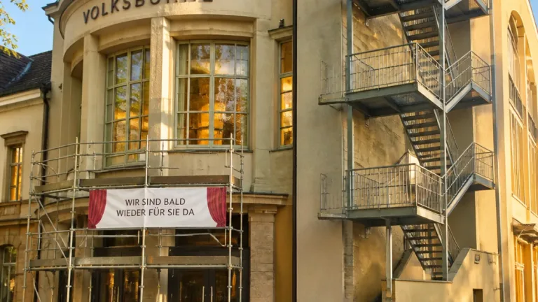 Volksbühne Worms nach Brandschutzsanierung: Bühne soll am 3. Oktober wieder öffnen