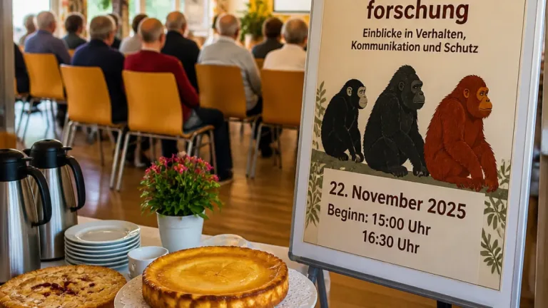 Vortrag über Menschenaffenforscherinnen am 25. September in Celle