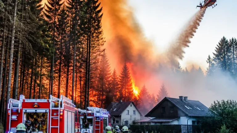 Waldbrand bei Gebhardshain: Feuerwehr stoppt Übergreifen, Einsatz dauert an