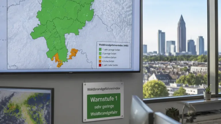 Waldbrandgefahr in Hessen sinkt: DWD stuft Land bis Mitte der Woche auf sehr geringe Gefahr herab