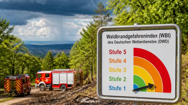 Waldbrandgefahr lockert sich – DWD sieht Anfang der Woche nur noch geringe Risiken