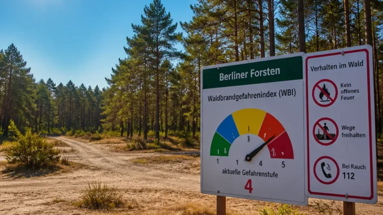 Waldbrandgefahr steigt: Warnstufen in Berlin erhöhen sich — Verhaltensregeln gelten jetzt besonders