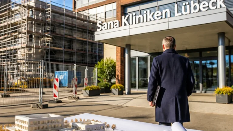 Wechsel an der Spitze: Dr. Gunnar Pietzner wird Geschäftsführer der Sana Kliniken in Lübeck