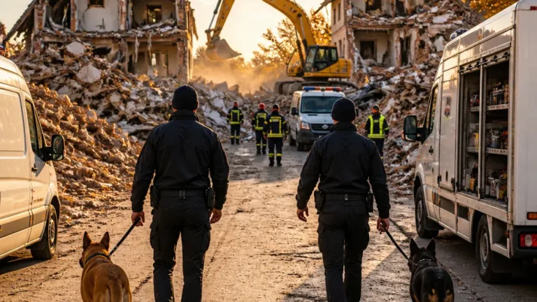 Weimar: Suche nach Vermisstem nach Explosion in Lützendorf dauert an