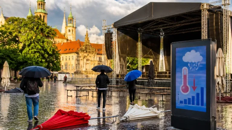 Wetterumschwung in Braunschweig: DWD kündigt Regen, Gewitter und deutlich kühlere Tage an