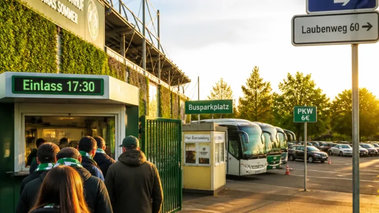 Wichtige Faninfos für das Regionalliga-Spiel in Fürth: Anreise, Parken, Einlass