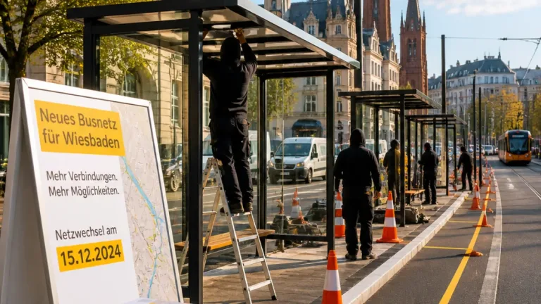 Wiesbaden bereitet große Busnetzreform vor: Starttermin 3. Oktober 2027 steht