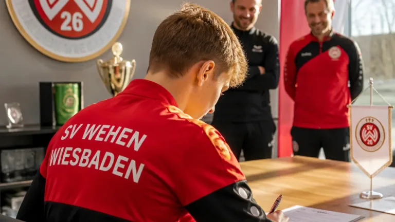 Wiesbaden: SV Wehen verlängert vorzeitig mit Nachwuchstalent Ben Nink