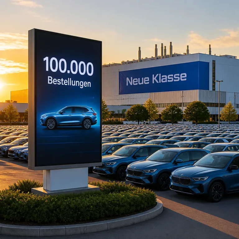 BMW iX3 erzielt in Europa 100.000 Bestellungen – Starker Start für Neue Klasse