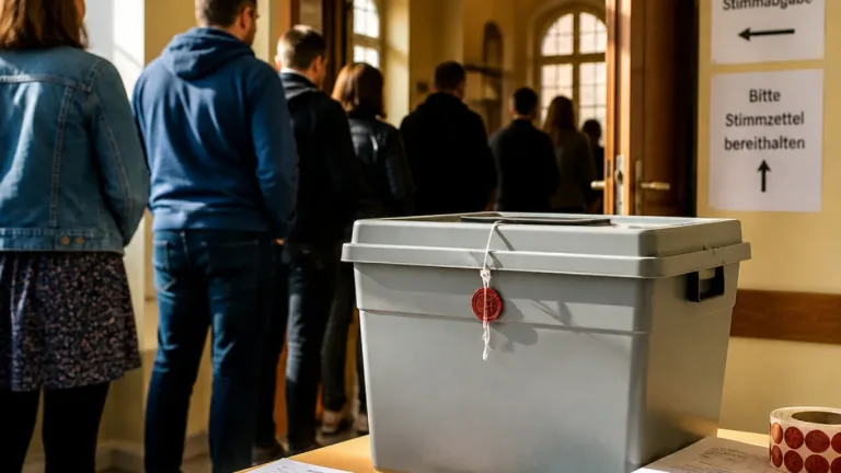 Wittenberg: Wahllokale pünktlich geöffnet – frühe hohe Beteiligung in Teilen des Landkreises