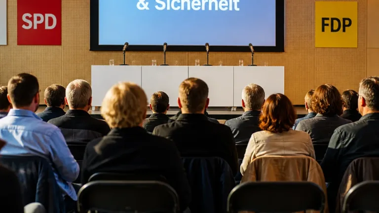 Worms: OB-Kandidaten stellen sich bei Diskussion zu Wirtschaft und Sicherheit vor