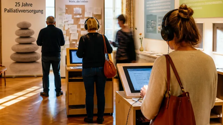 Würzburg: Interaktive Ausstellung „In Würde Abschied nehmen“ in der Palliativakademie zeigt Praxis und Selbstfürsorge