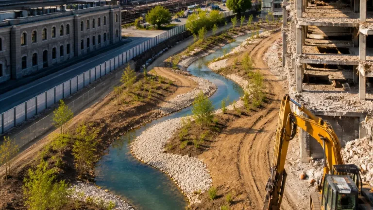 Würzburg: Pleichach wird am Bahnhof für 500.000 Euro wieder an die Oberfläche geholt