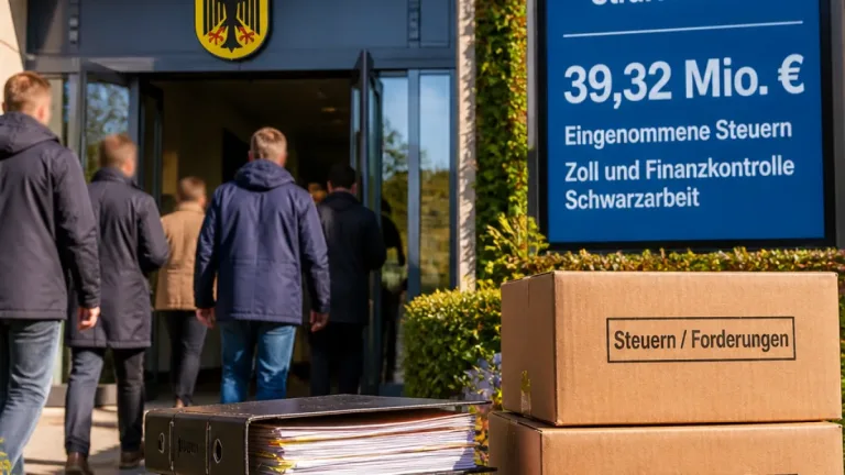 Zoll in Sachsen-Anhalt: Mehr Strafverfahren und deutlich höhere Steuereintreibung 2025
