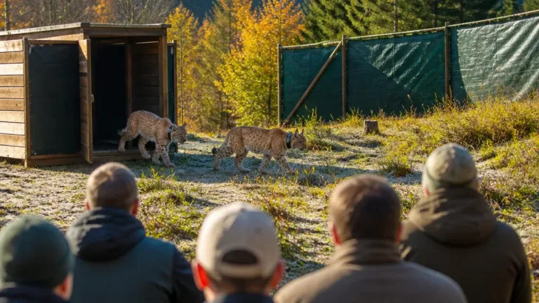 Zwei neue Luchse frei im Thüringer Wald: Fortschritt für Wiederansiedlung