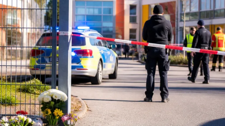 Zwei Tote an Brandenburger Schulcampus – Polizei nimmt Tatverdächtigen fest