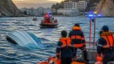 انقلاب قارب ترفيهي بين تازبودجت وبوليمات يسفر عن وفاة زوجين أجنبيين وإصابة 6