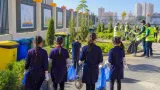 حملة بيئية بالقطب الحضري الجديد بالمنيعة تشرك التلاميذ والمؤسسات في تعزيز الثقافة البيئية