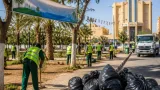 حملة واسعة بالمنيعة لتنظيف الساحات العامة بمشاركة السلطات والمجتمع المدني