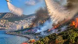 حرائق الغطاء النباتي تهدد شريطًا ساحليًا وجبليًا في بجاية وتسجيل بؤرتين نشطتين