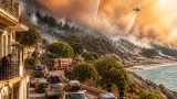 حرائق واسعة في شمال الجزائر.. بجاية تسجل أربع وفيات و36 بؤرة وعمليات إجلاء مستمرة