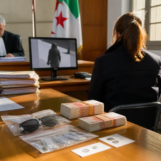 غرفة جزائية بالجزائر تدين سائقة بالسجن 3 سنوات لسرقة 30 مليون دج من رب عملها