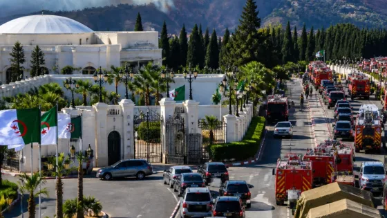 الجزائر تُعلن السيطرة على 33 حريقًا وتُعلن تعديلًا وزاريًا جزئيًا